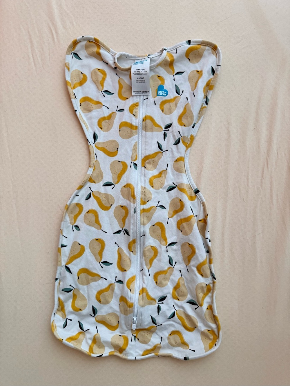 Love to Dream Arms Up Zip Swaddle